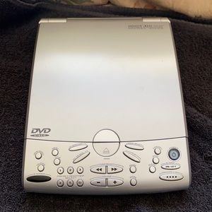 Sharper image design portable DVD soother model S1655